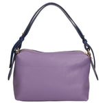 Vivienne Borsa a spalla da donna Vera pelle 06674-D87 VIOLET + D24 BLU Gave Lux