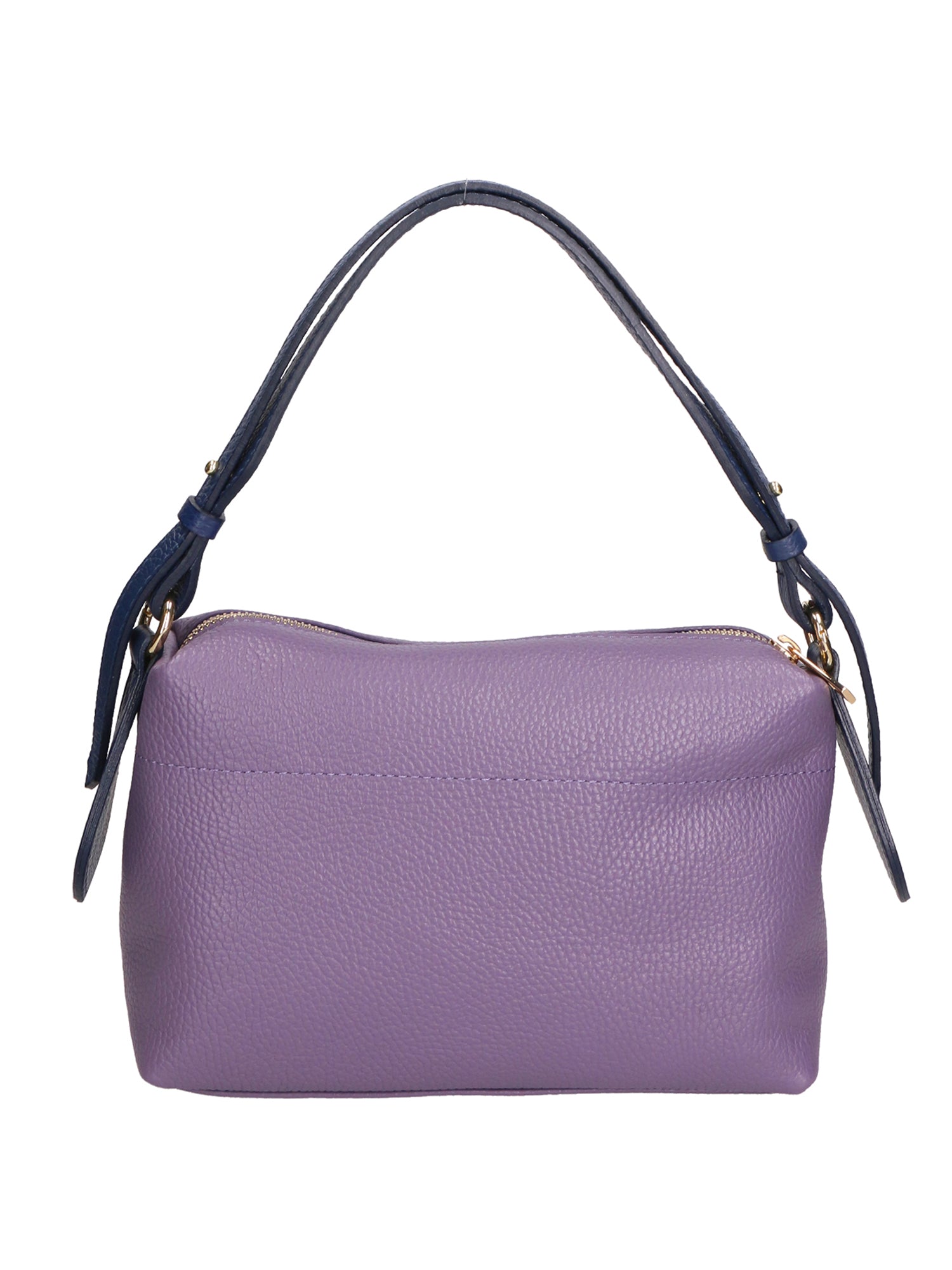 Vivienne Borsa a spalla da donna Vera pelle 06674-D87 VIOLET + D24 BLU Gave Lux