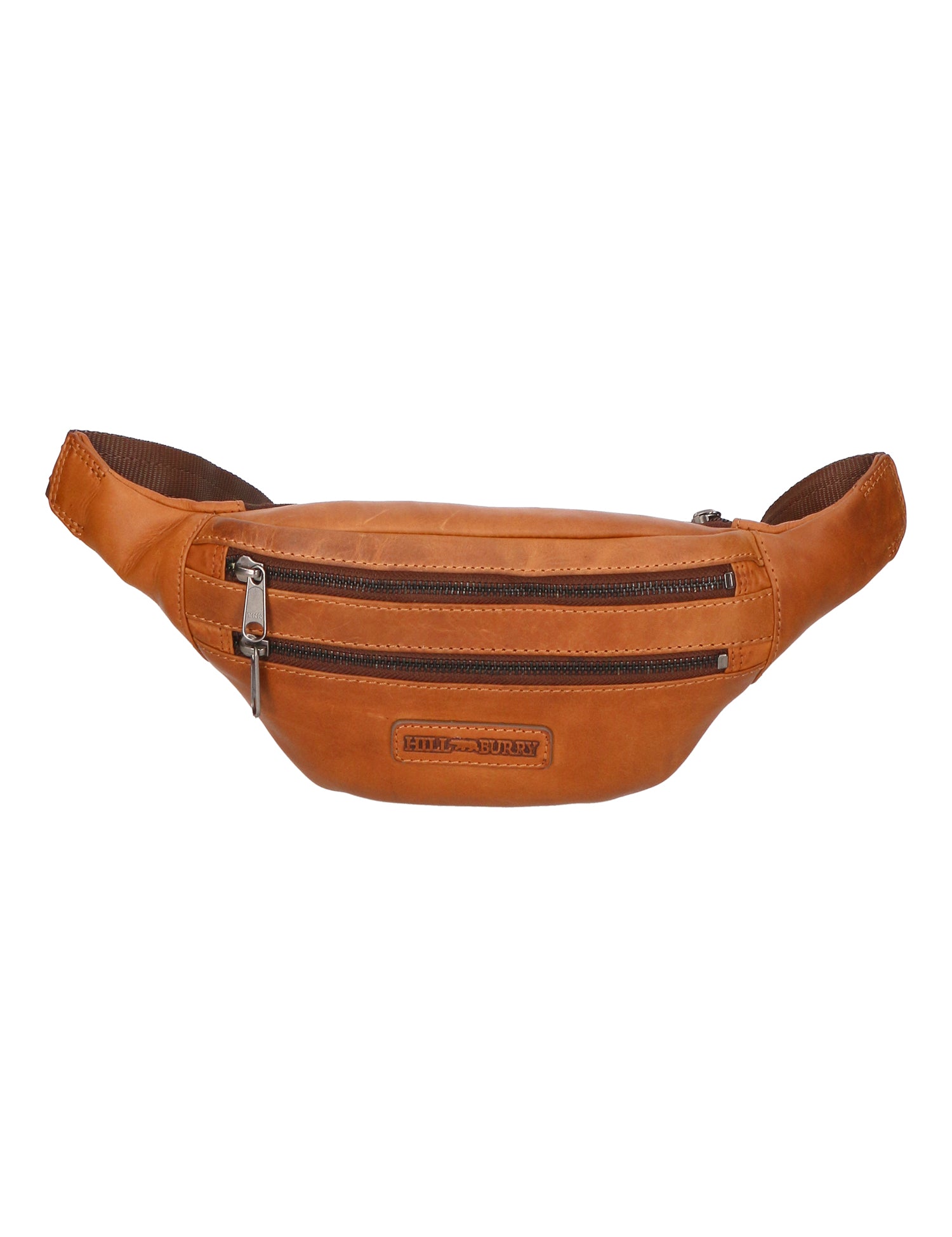 Borsa a tracolla da uomo Vera pelle RFID HILB-3108-CUOIO Hill Burry