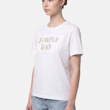 T-shirt in 83,4% Cotone 16,6% Poliammide Giallo