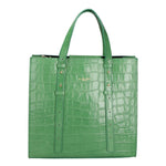 Borsa a mano da donna Pelle goffrata MYB-7003-SSCOCCO-C47 VERDE My Best Bag