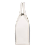 Oriana Chic Borsa a mano da donna 100% poliestere B16865-BIANCO Braccialini