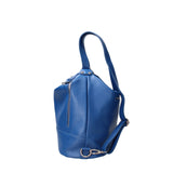 Borsa a spalla convertibile in zaino Anjelica da donna In Vera pelle Made in Italy 33x31x12 cm