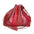 Nunzia Borsa a spalla da donna Vera pelle 576042-ROSSO RED Gave Lux