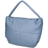 Virginia Borsa a spalla da donna Vera pelle 06495-S41 CELESTE SCURO Gave Lux