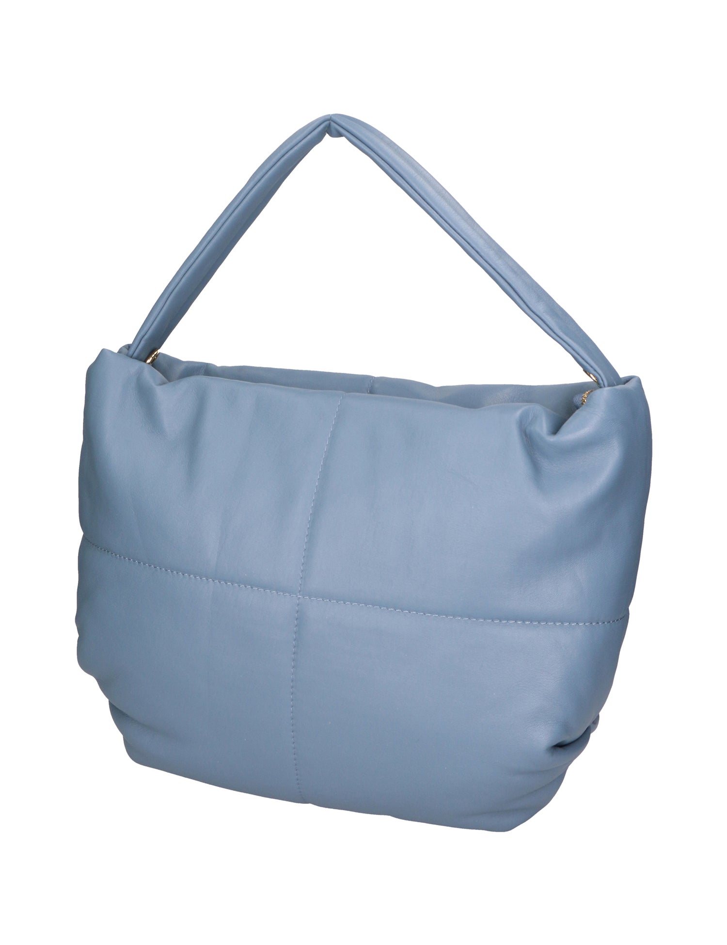 Virginia Borsa a spalla da donna Vera pelle 06495-S41 CELESTE SCURO Gave Lux