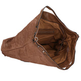 Borsa a mano da Donna Rosalia in Ecopelle Prodotto Vegano 49x39x11 cm