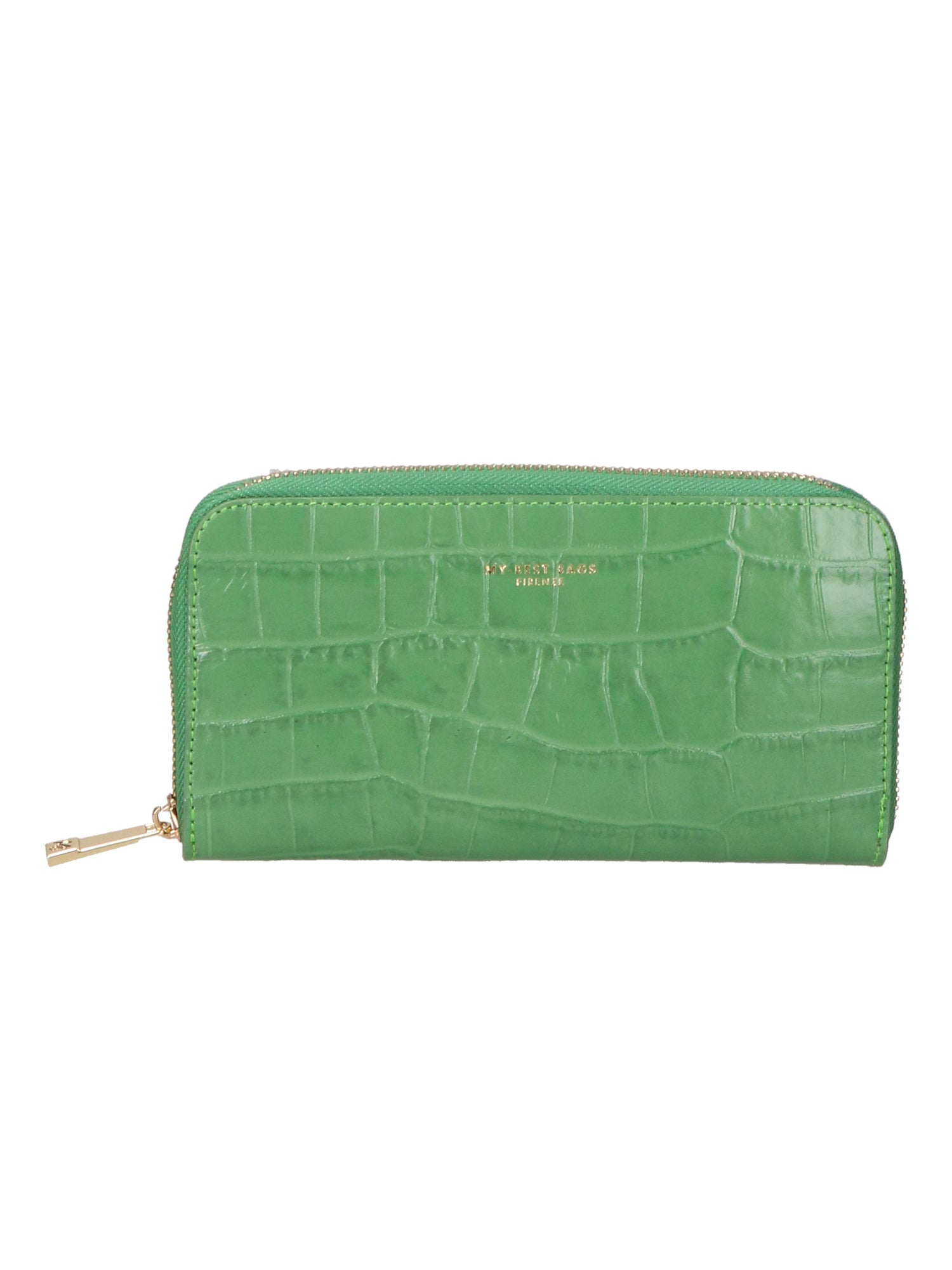 Portafoglio donna vera pelle Made in Italy MYB-7050-SS-C47 VERDE My Best Bag