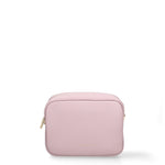 Borsa a Tracolla in Dollaro Leather Rosa