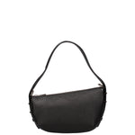 Borsa a spalla da donna Vera pelle e metallo 07228-L022 NERO Roberta Rossi