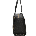Valoria Pro Borsa a spalla da donna 100% poliuretano B16890GR-NERO Braccialini
