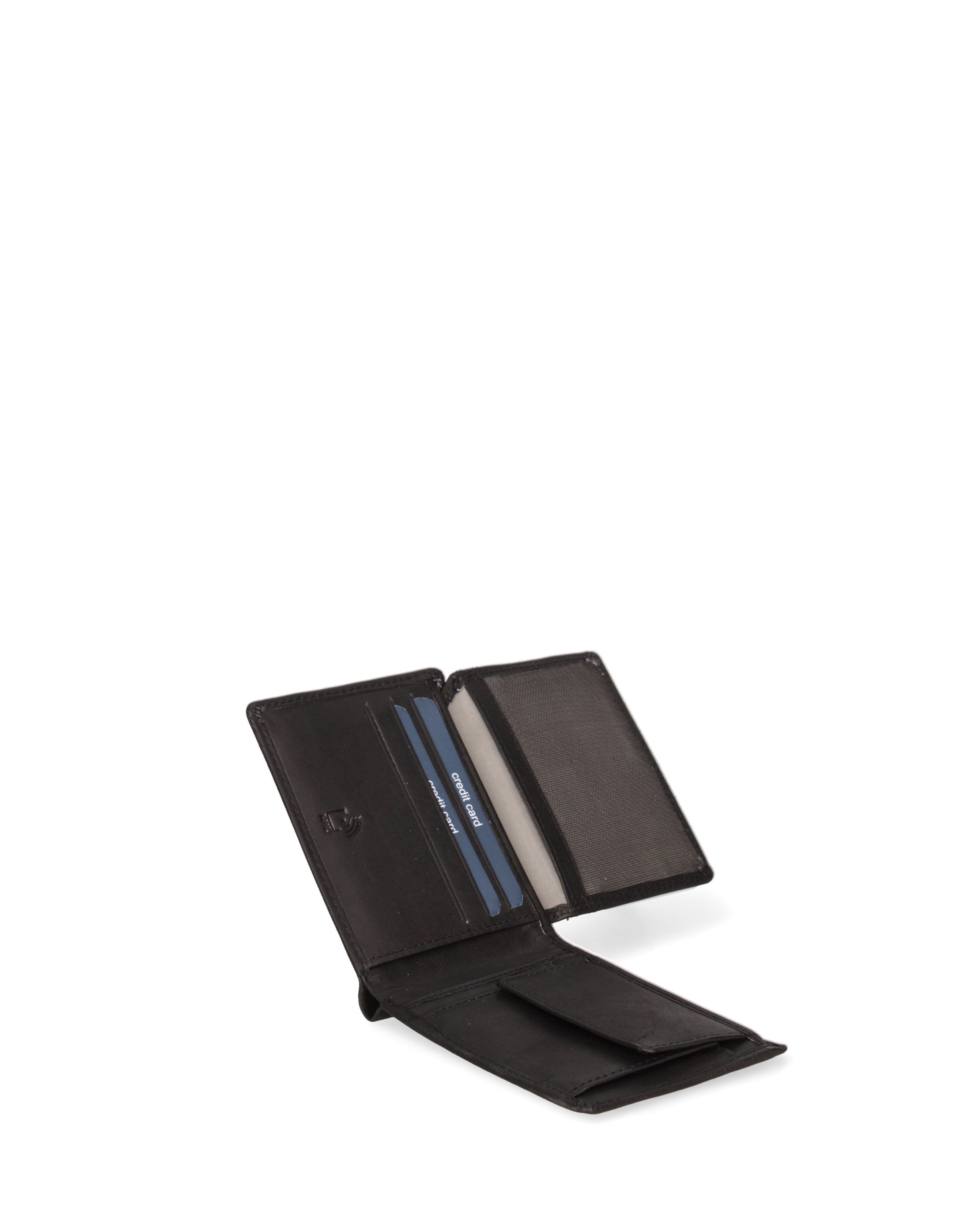 Portafoglio uomo in vera pelle Sfoderato EC7631-44-NERO EC Contemporaly COVERI