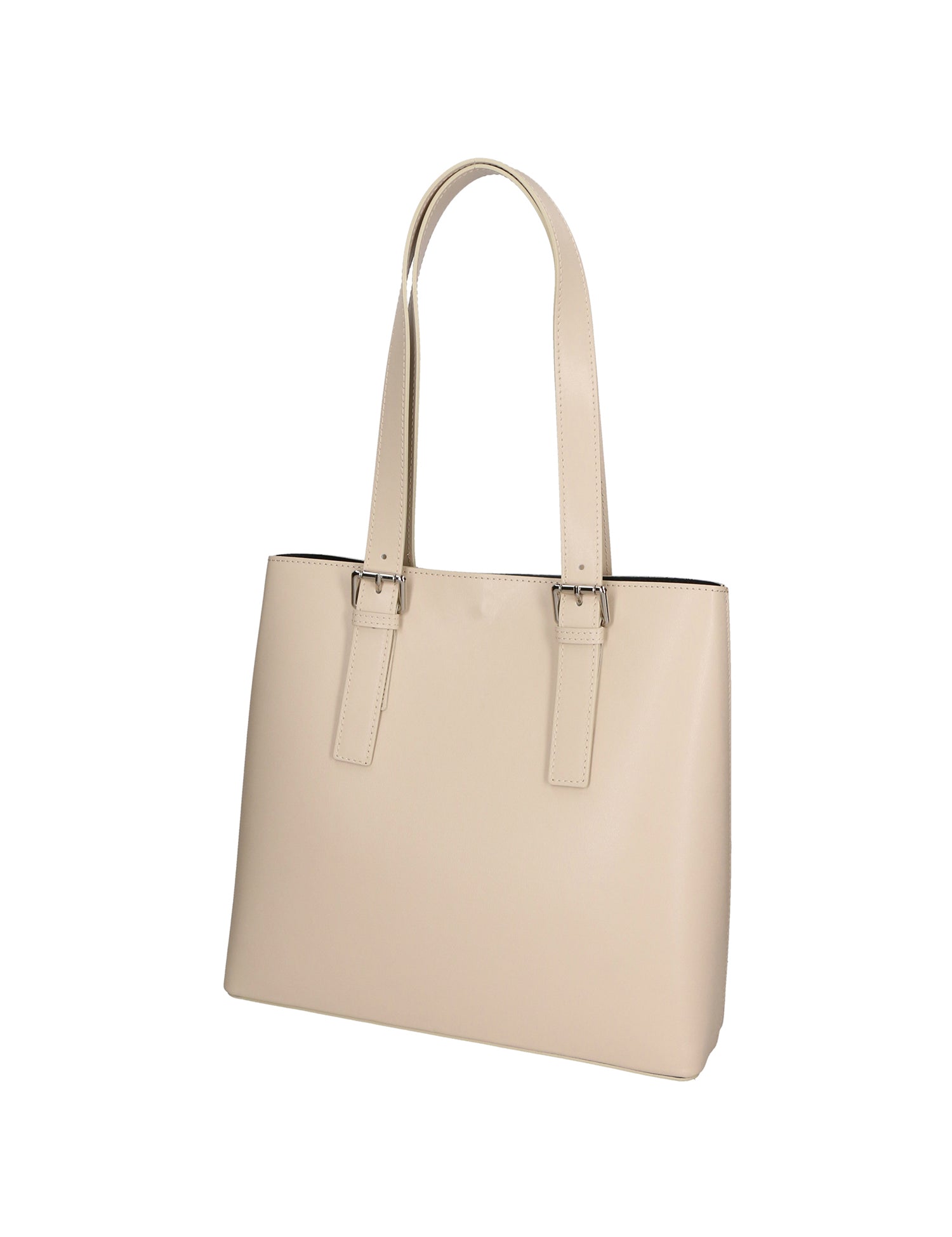 Germana Borsa a spalla da donna 100% pelle 05924-B37 LATTE Gave Lux