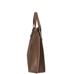 Lumena Borsa a mano da donna Vera pelle 2094-L134 TAUPE SCURO Gave Lux