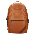 Zaino da uomo in vera pelle RFID HILB-4013-CUOIO Hill Burry