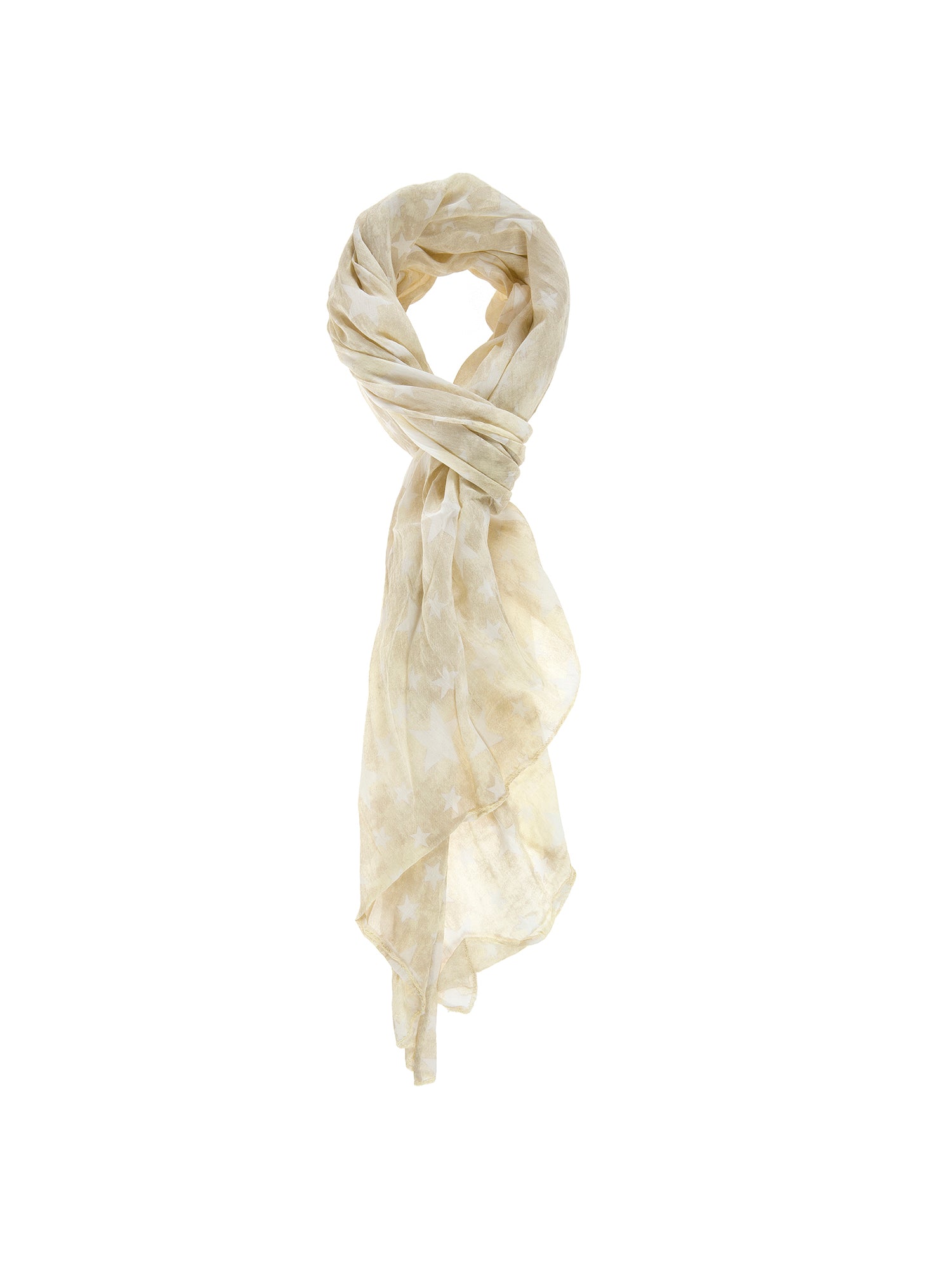 Sole L2013-GIALLO Foulard unisex in cotone e seta Gave Lux