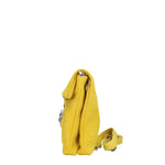 Valencia Borsa a tracolla da donna Vera pelle 8651-GIALLO Gave Lux