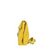 Valencia Borsa a tracolla da donna Vera pelle 8651-GIALLO Gave Lux
