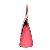 Arancia Borsa a mano da donna 100% pelle 8969-CORALLO+ROSA Gave Lux