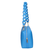 Livia Borsa a spalla da donna Vera pelle 06443-BLU ASTER Gave Lux