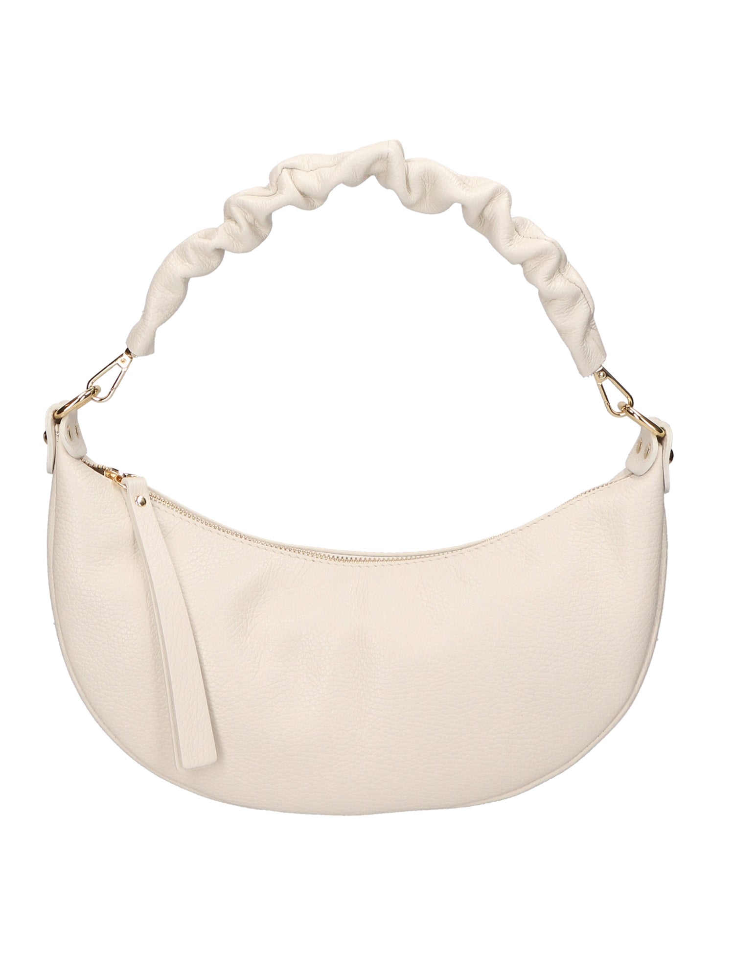 Ida Borsa a spalla da donna Vera pelle 05916-C38 PANNA Gave Lux