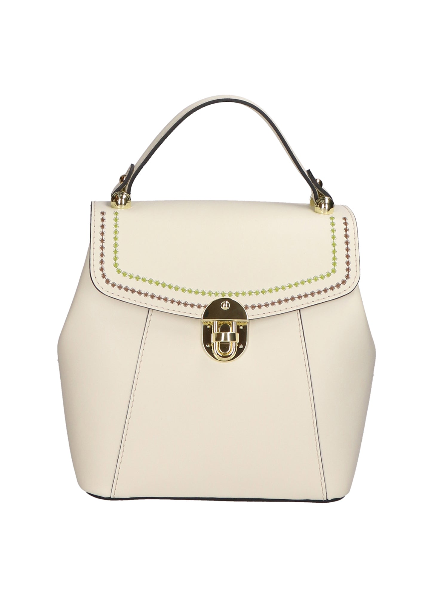 Giuditta Borsa a mano da donna 100% pelle 05937-L804 BEIGE Gave Lux