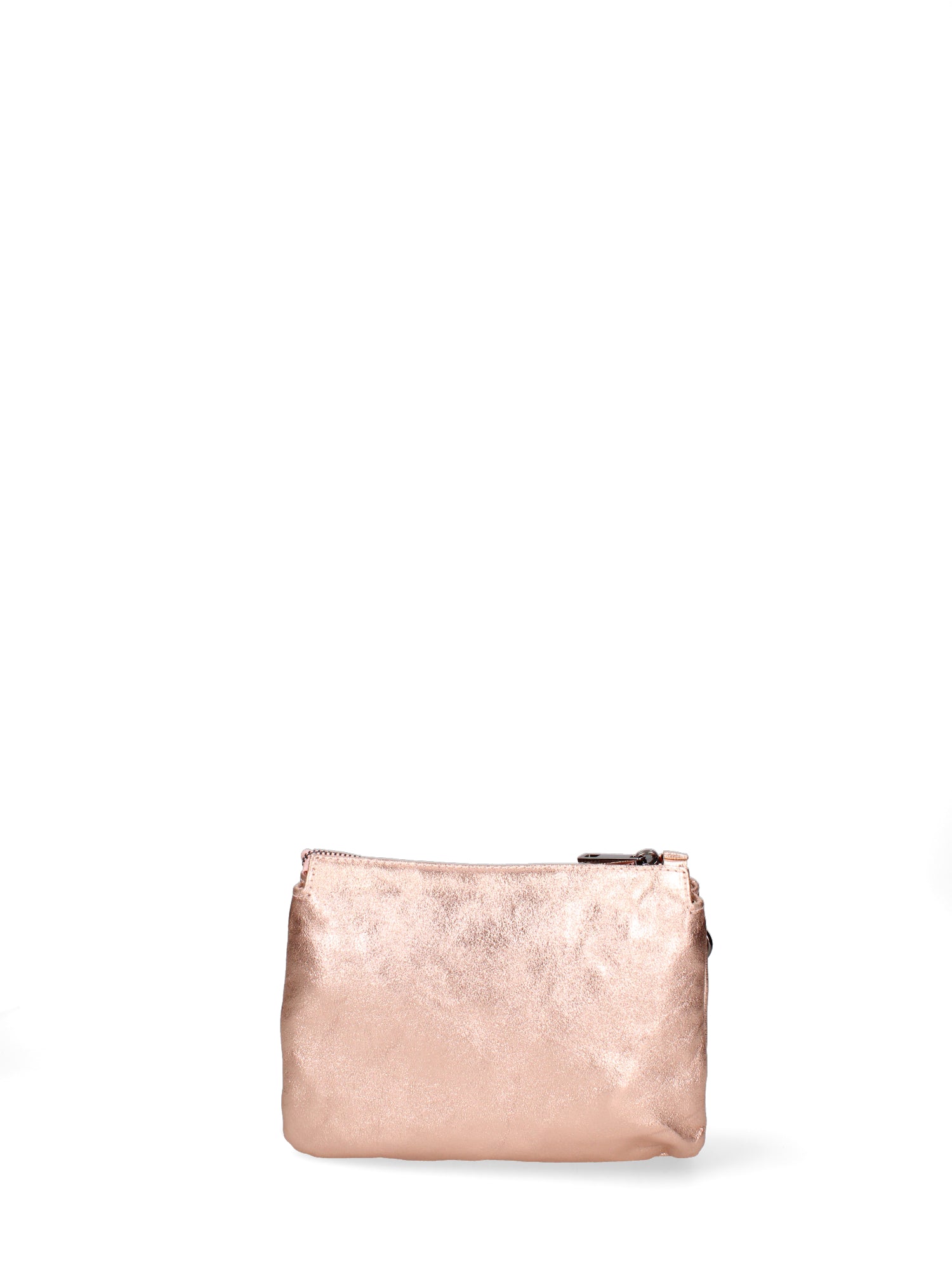 Nimue Borsa a tracolla da donna Vera pelle 1502-1-ROSA LAMINATO Gave Lux