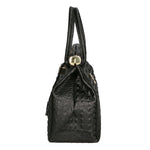 Deborah Borsa a mano da donna Pelle Croco Stampata 7727-C28 NERO Gave Lux