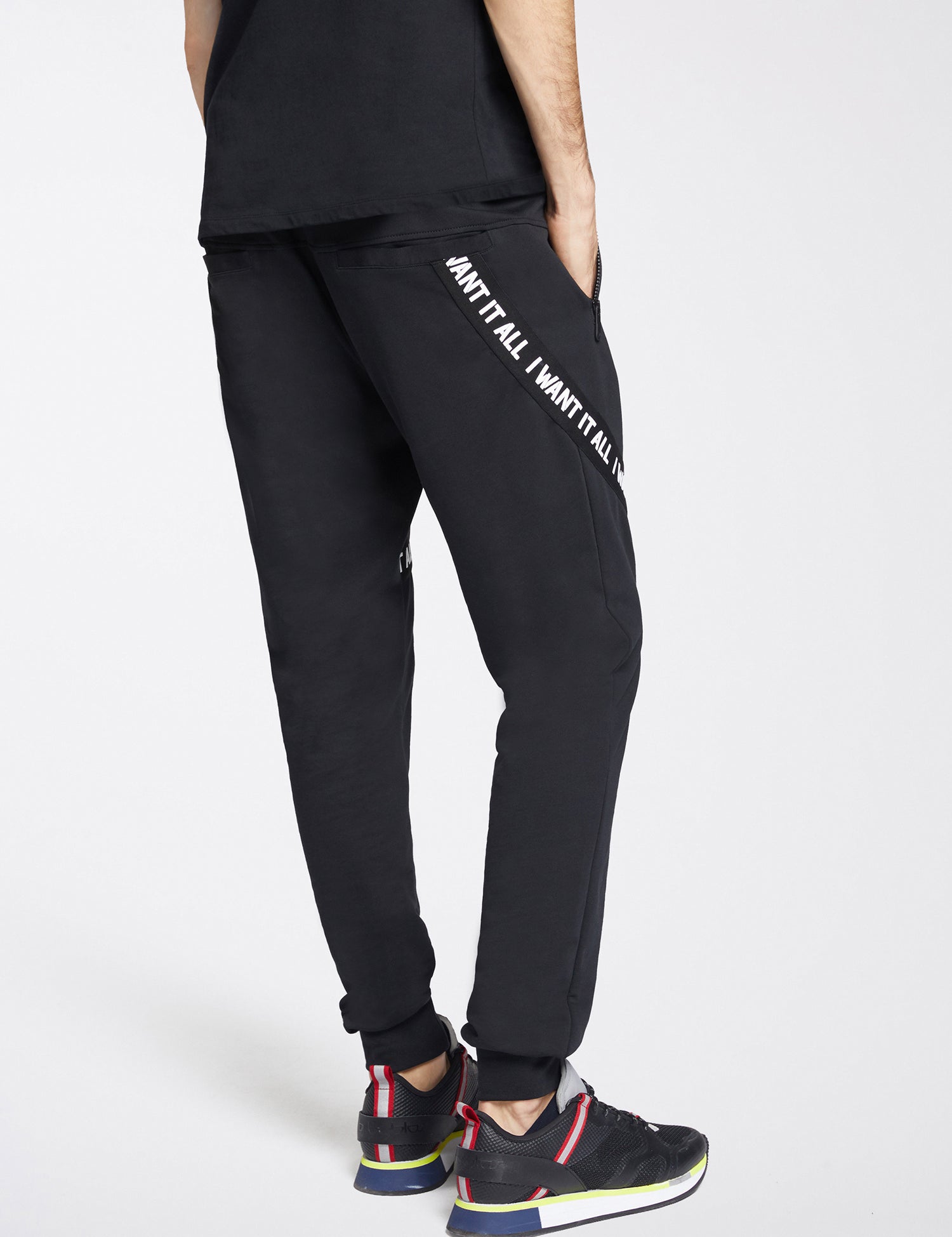 Pantaloni da uomo Textile Prodotto Vegano