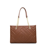 Paris Borsa Shopper da donna Ecopelle VT-201-MARRONE 19V69 Italia