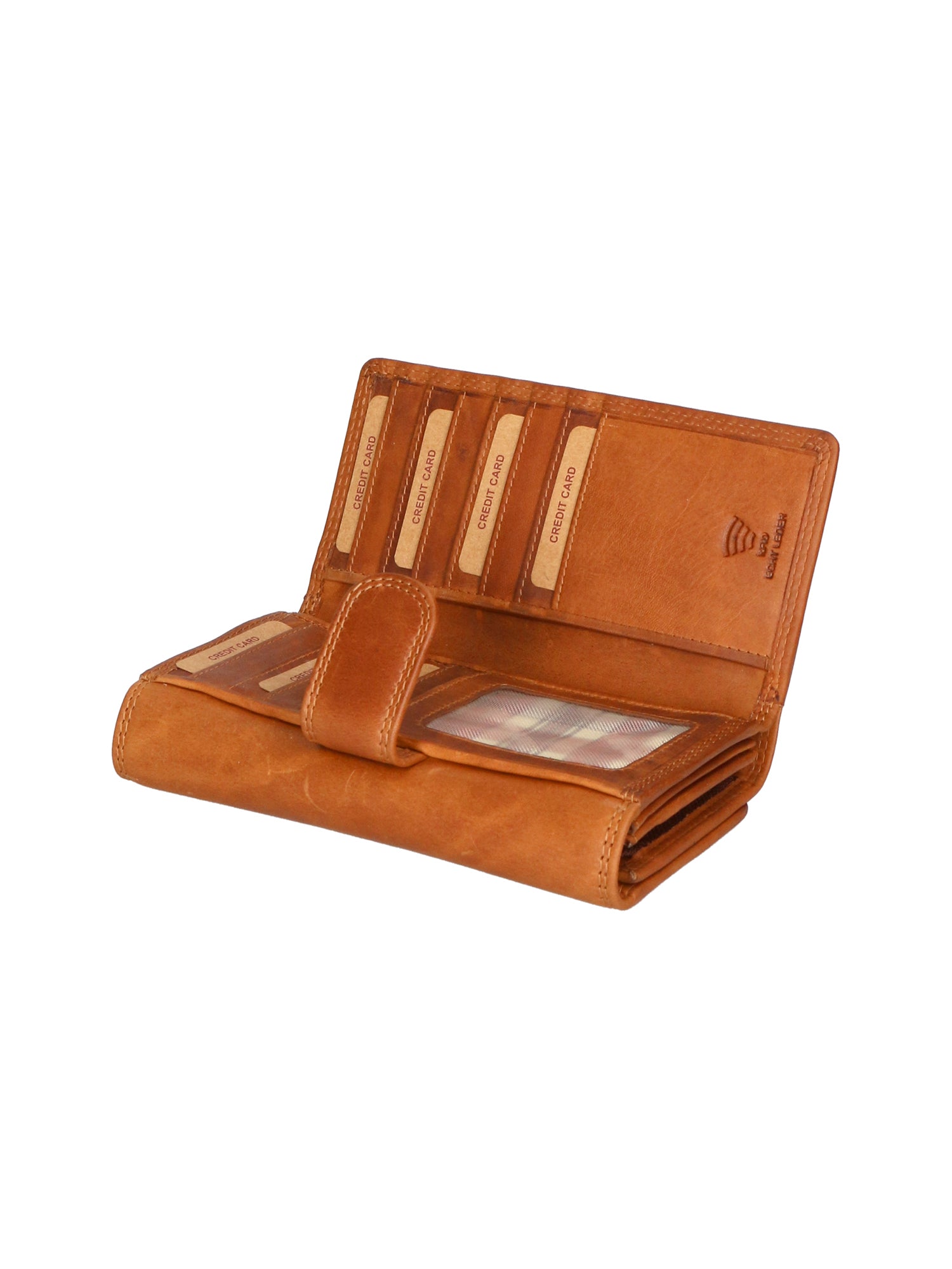 Portafoglio da uomo in vera pelle RFID HILB-5190-CUOIO Hill Burry