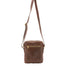 Borsa a tracolla uomo vera pelle Made in Italy 4313-TESTA DI MORO Alessia Firenze