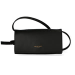 Borsa a tracolla da donna 100% pelle MYB-8048-FW-P218 NERO My Best Bag