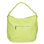 Gaia Borsa a spalla da donna Vera pelle 05897-C12 VERDE Gave Lux
