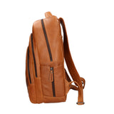Zaino da uomo in vera pelle RFID HILB-4013-CUOIO Hill Burry