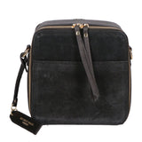 Borsa a tracolla da donna Vera pelle MYB-6020-FW-NERO My Best Bag