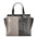 Ariana Borsa a mano da donna Vera pelle stampata cocco 05435-C28 NERO C27 CENERE Gave Lux