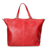 Elisamaria Borsa a spalla da donna Vera pelle 80055-ROSSO Gave Lux