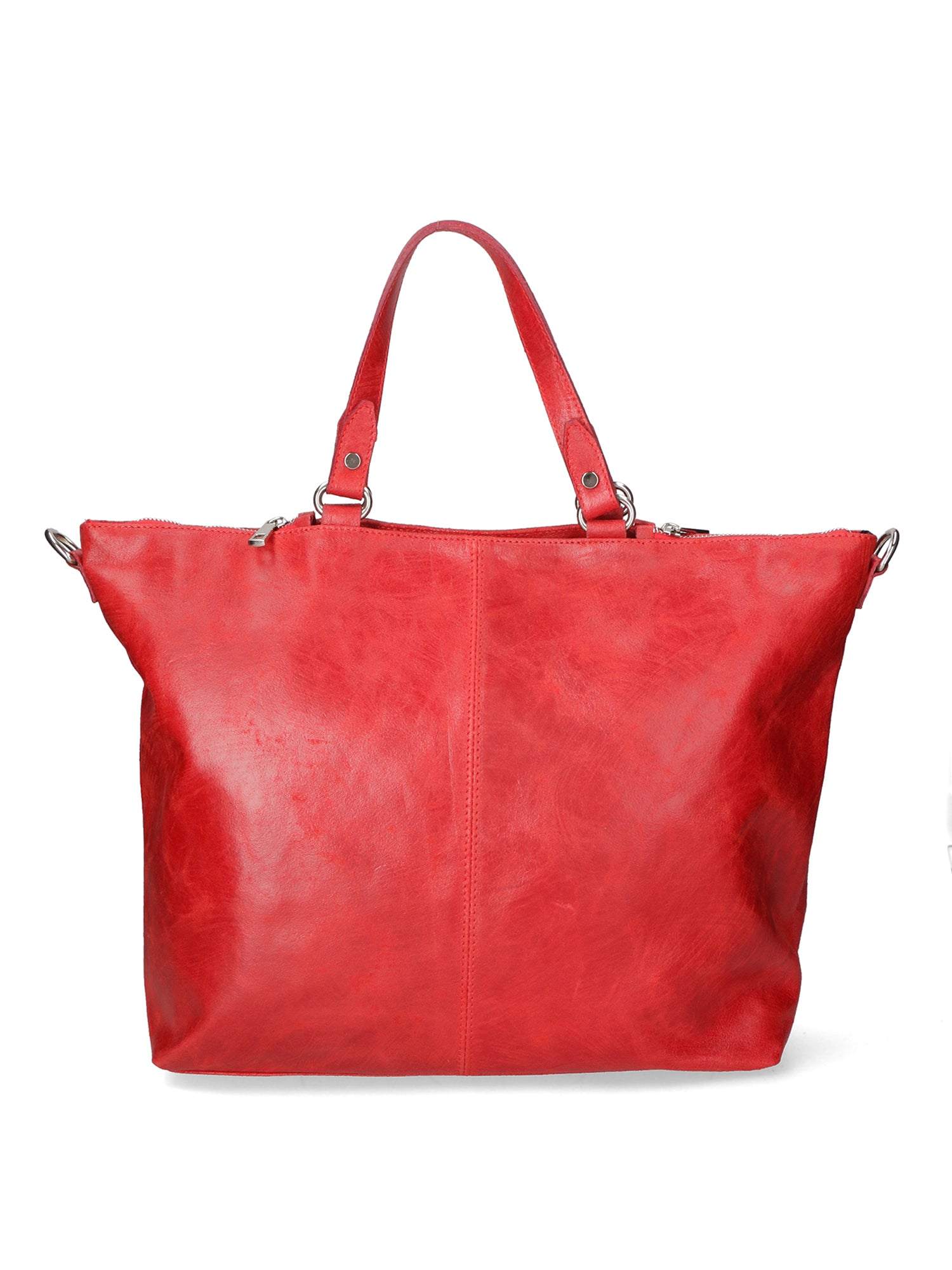 Elisamaria Borsa a spalla da donna Vera pelle 80055-ROSSO Gave Lux