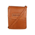 Marsupio da uomo in vera pelle RFID HILB-3171-COGNAC CUOIO Hill Burry