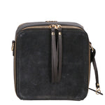 Borsa a tracolla da donna Vera pelle MYB-6020-FW-NERO My Best Bag