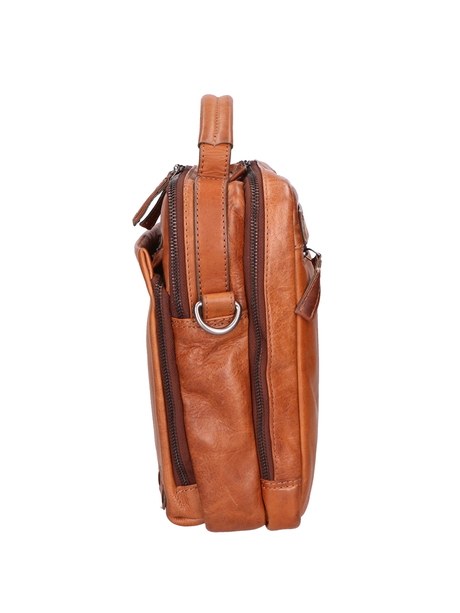 Borsa a mano unisex in vera pelle 100% Made in Italy SN5861647-TAN Santini Firenze