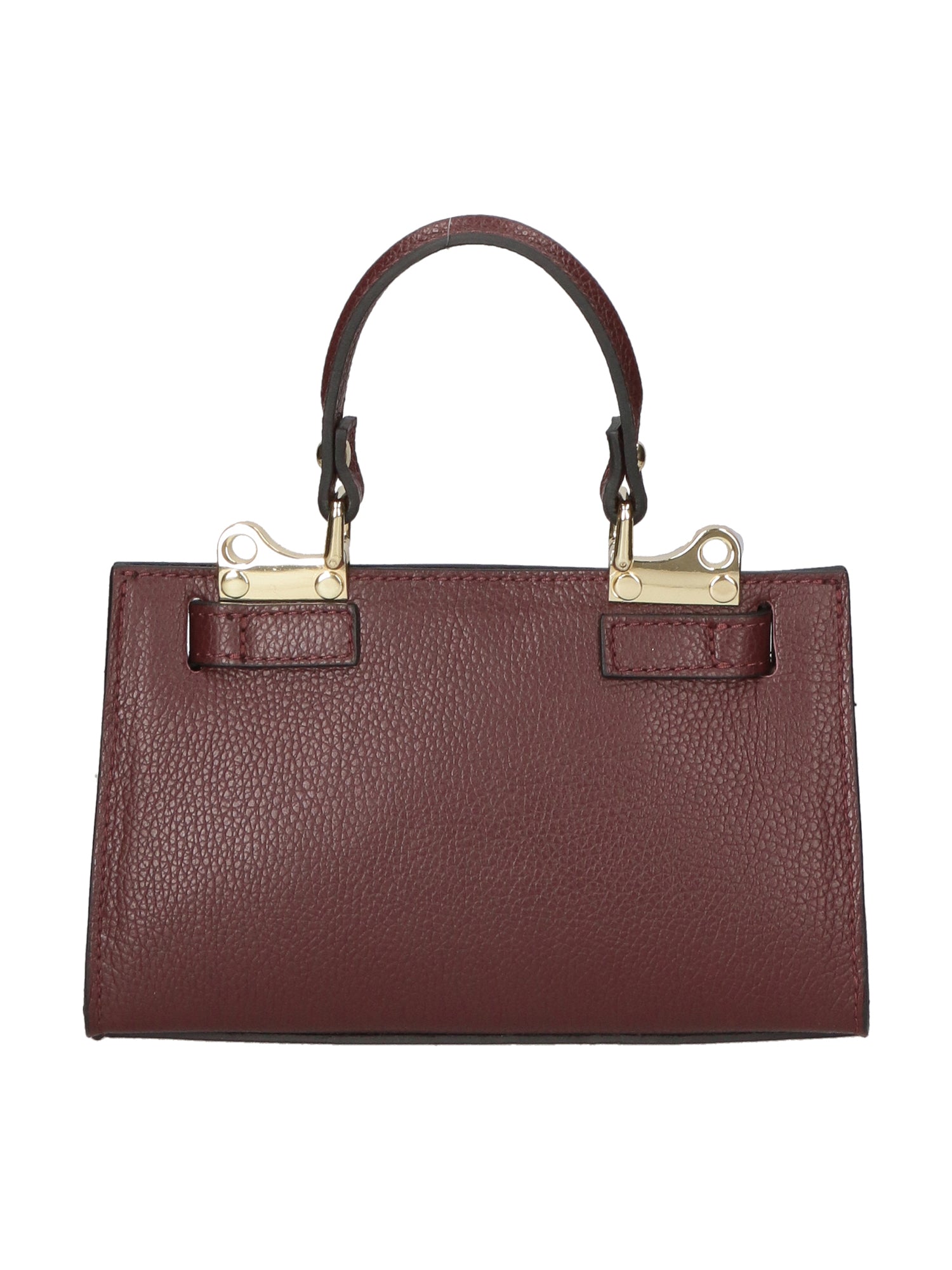 Noel Borsa a mano da donna Vera pelle 04265-D54 BORDO SCURO DARK BORDEAUX Gave Lux