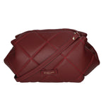 Borsa a tracolla da donna Vera pelle MYB-8043-FW-S34 BORDO My Best Bag