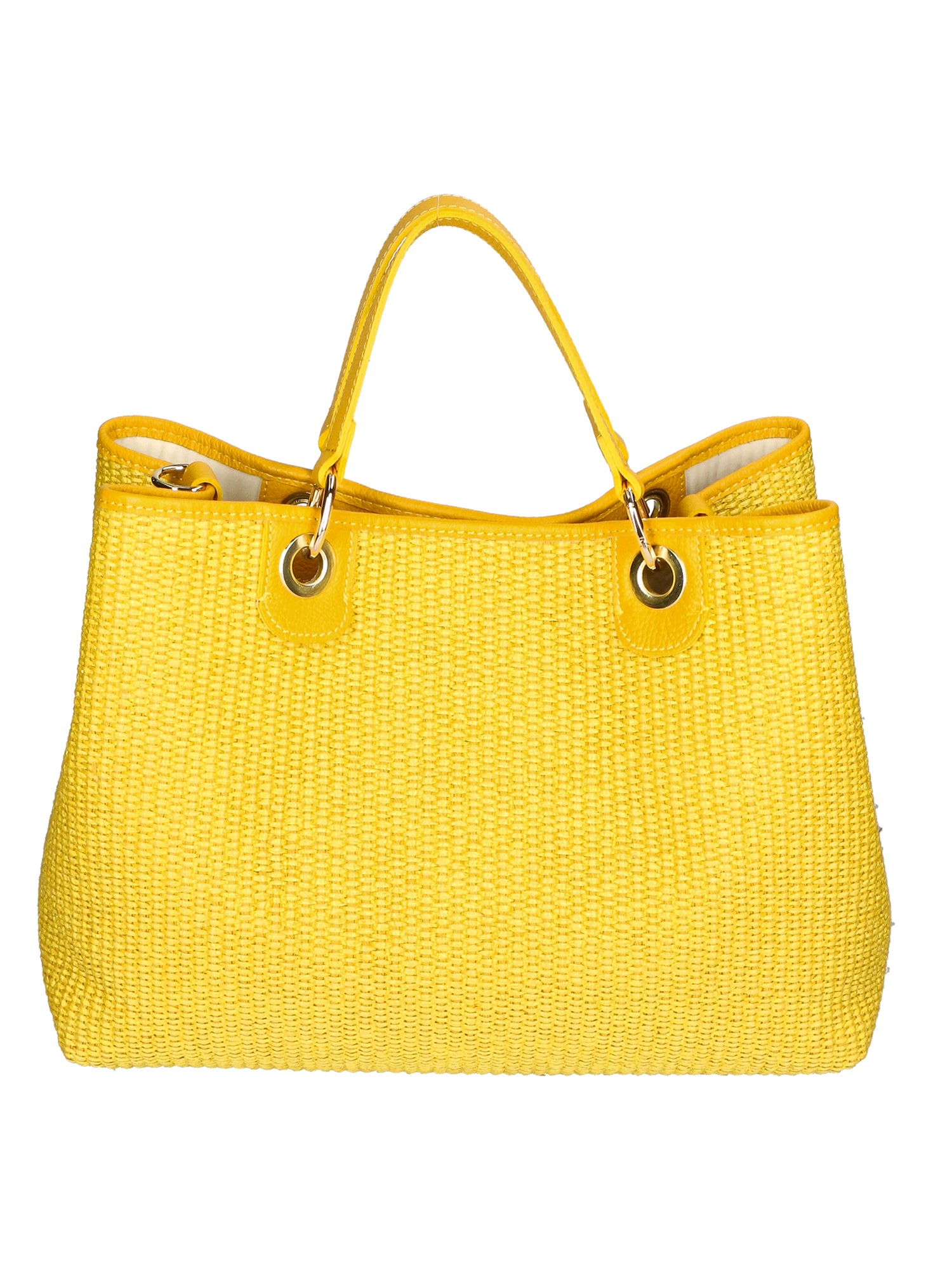 Borsa a mano da donna Paglia & Pelle MYB-05168-SS-312+D04 GIALLO My Best Bag