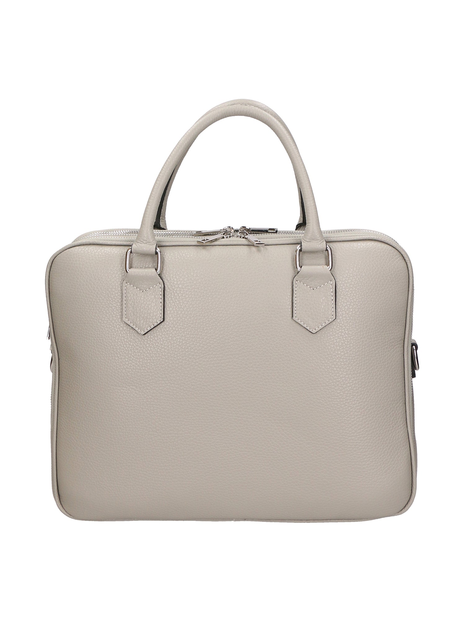 Grazia Borsa a spalla da donna Vera pelle 05930-D286 CEMENTO Gave Lux