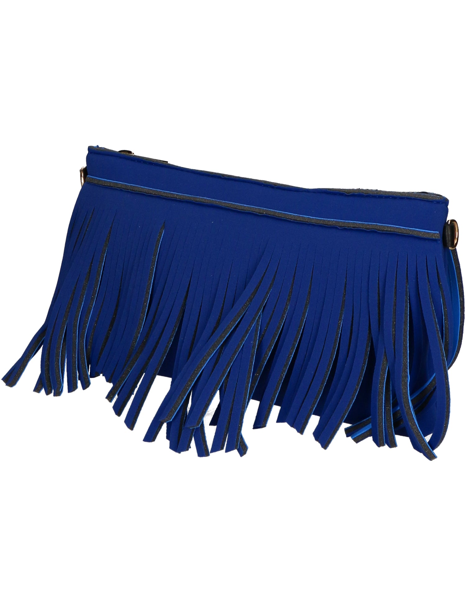 Oxsana Borsa a spalla da donna Neoprene 1311-BLU DARK BLUE Gave Lux