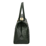 Deborah Borsa a mano da donna Pelle Croco Stampata 7727-C14 VERDE SCURO Gave Lux
