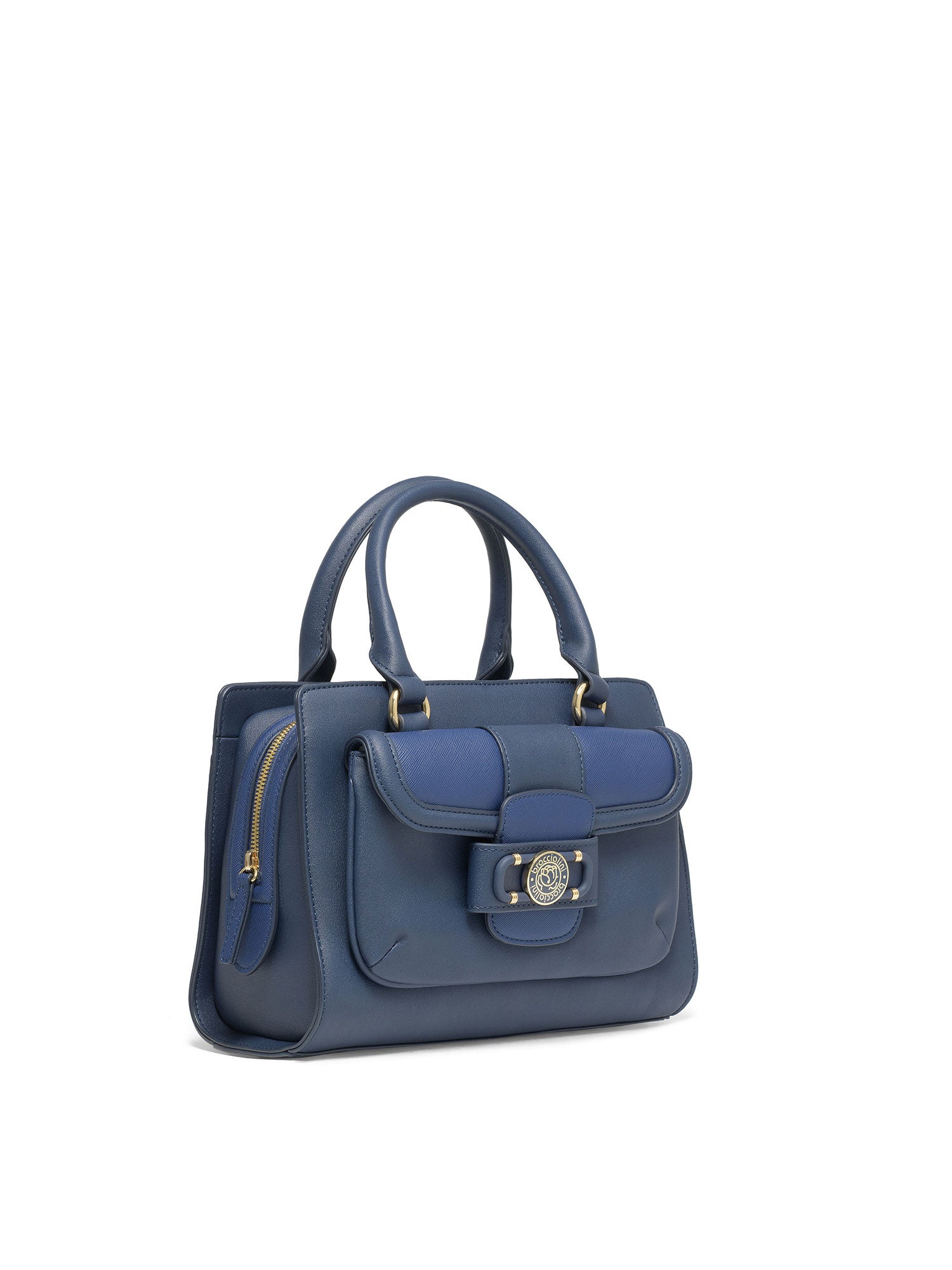 Amara Borsa a mano da donna Poliestere + Poliuretano B16833-BLU Braccialini
