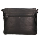Borsa a mano unisex vera pelle Made in Italy SN5861947-BLACK Santini Firenze